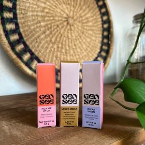 Bundle of GEN SEE Make-up (matte lipstick, liquid eye & lip and cheek)